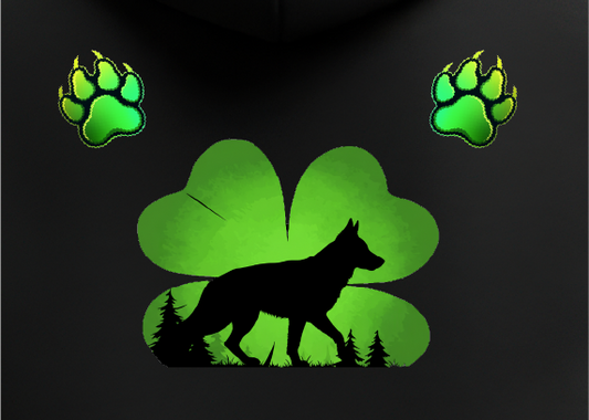 St. Patrick's Day German Shepherd Hoodie OR T-Shirt