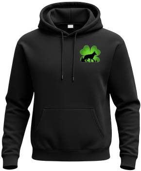 St. Patrick's Day German Shepherd Hoodie OR T-Shirt