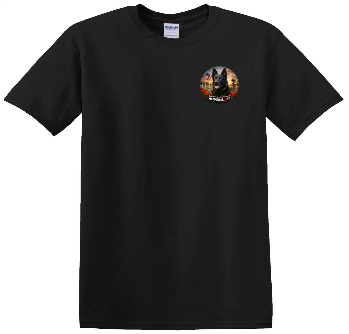 Memorial Day German Shepherd T-Shirt