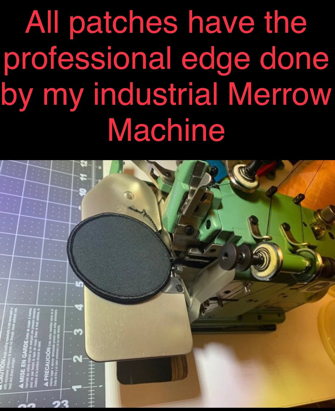 Bitches Love Me Patch, Valentine harness patch for male dogs