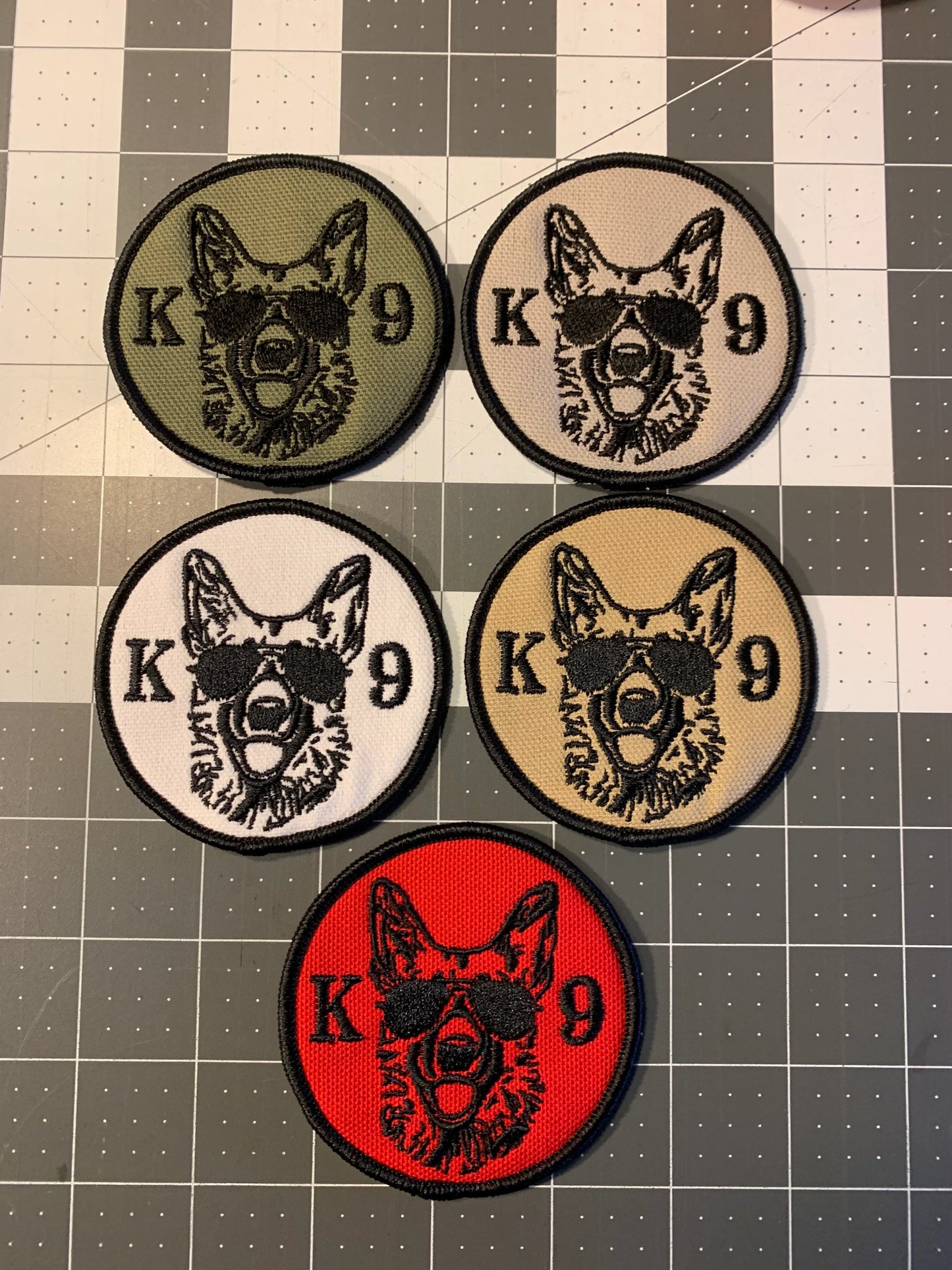 K9 German Shepherd patch