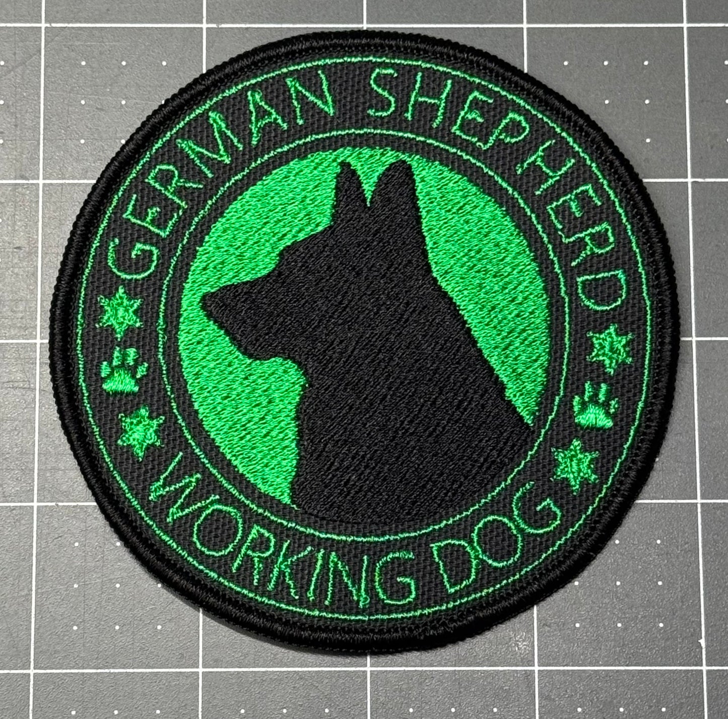German Shepherd Working Dog patch