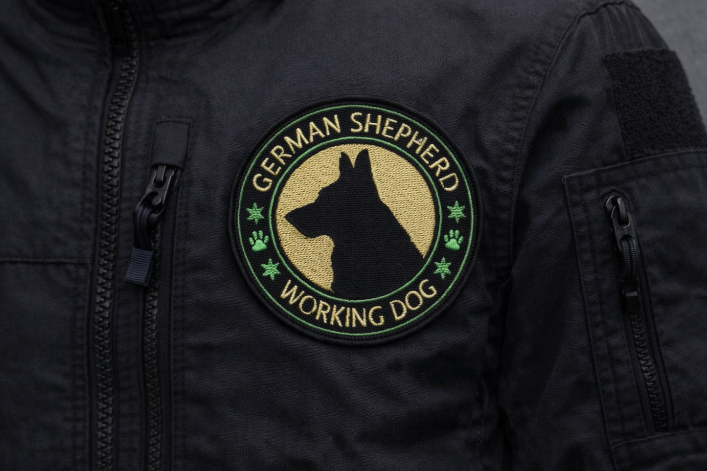 German Shepherd Working Dog patch