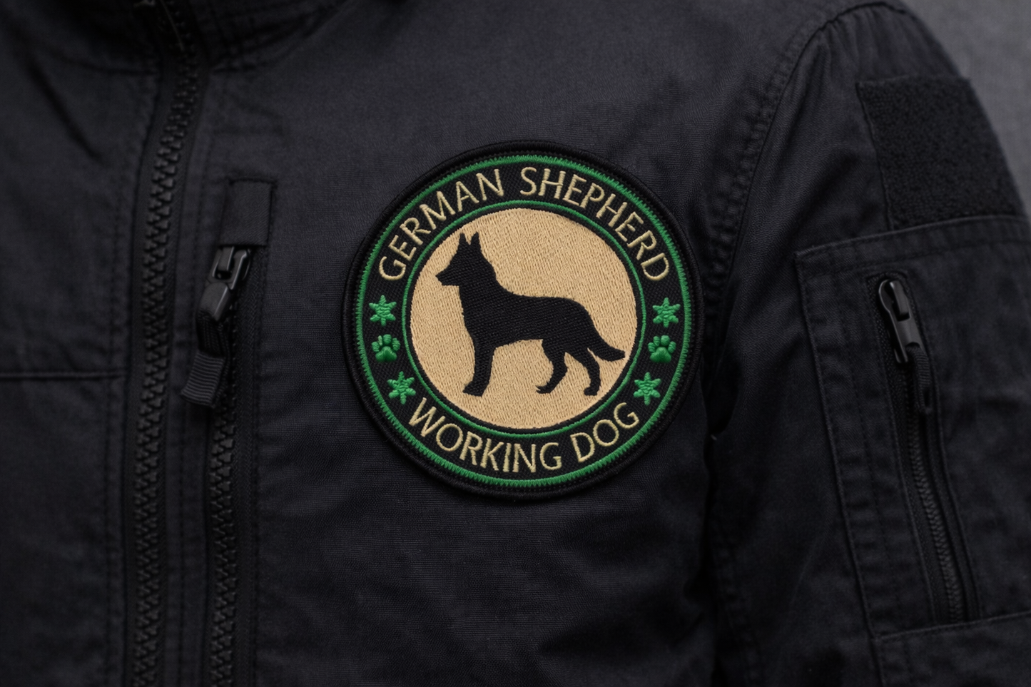 German Shepherd Working Dog patch
