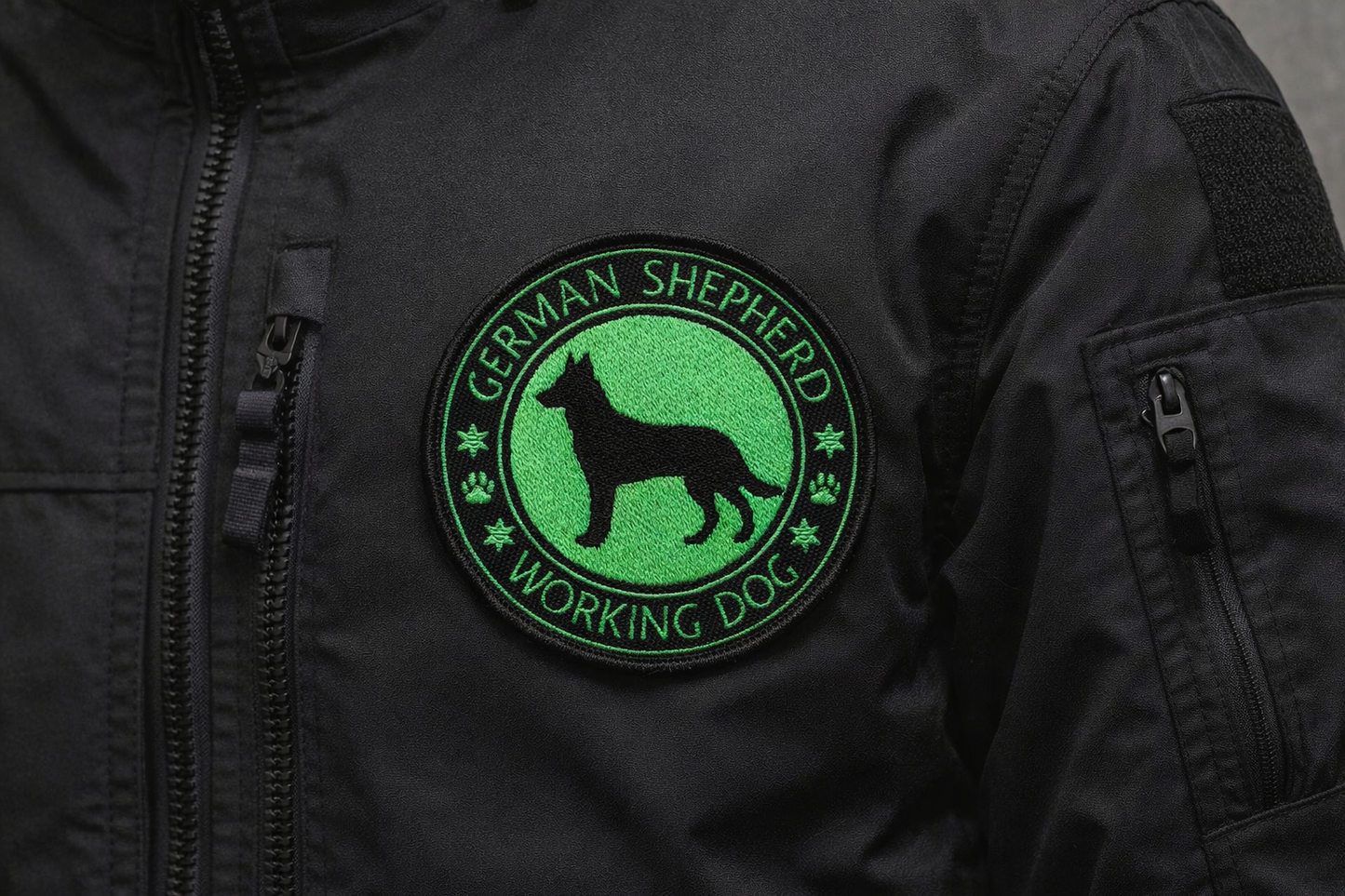 German Shepherd Working Dog patch