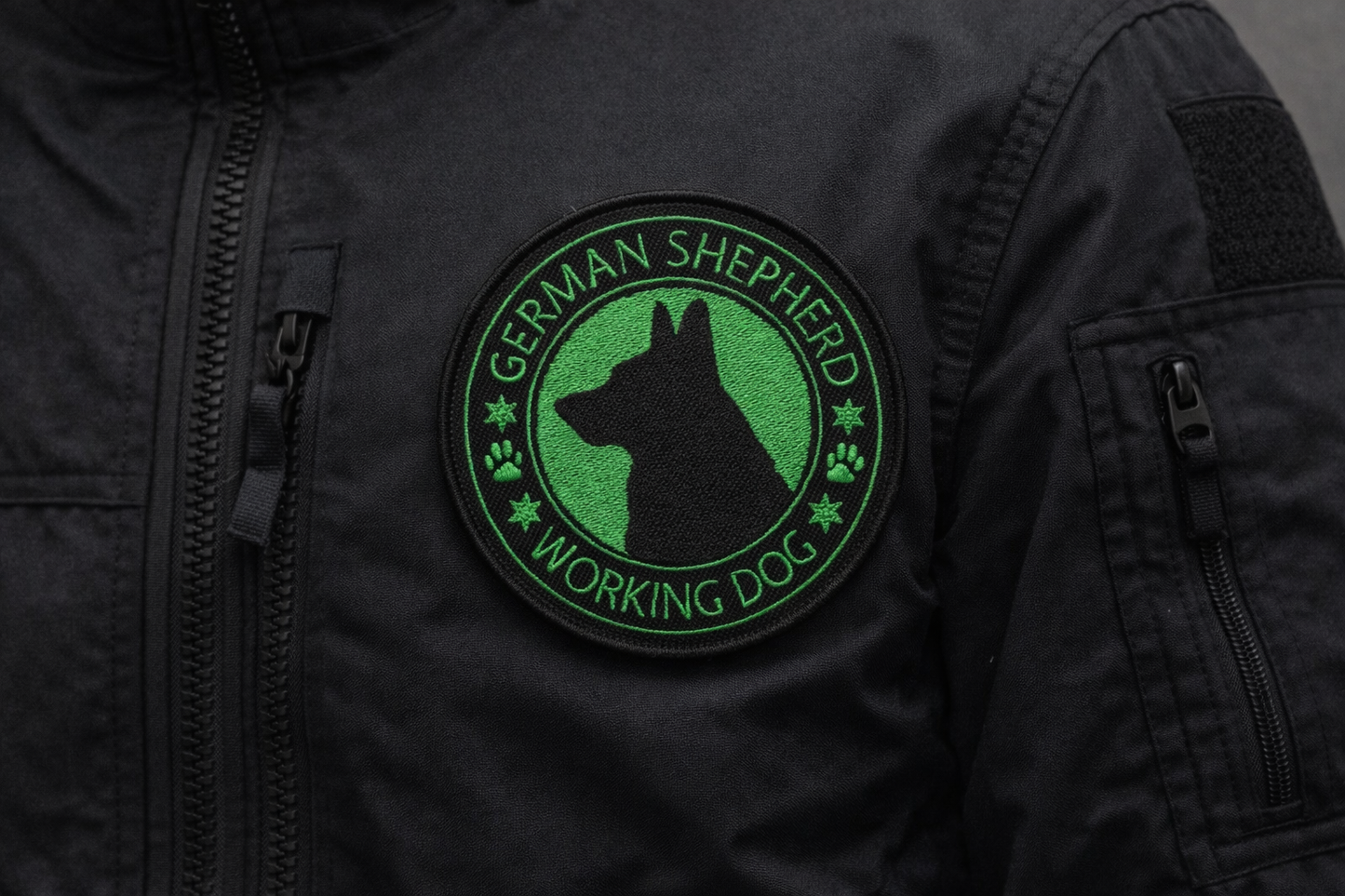 German Shepherd Working Dog patch